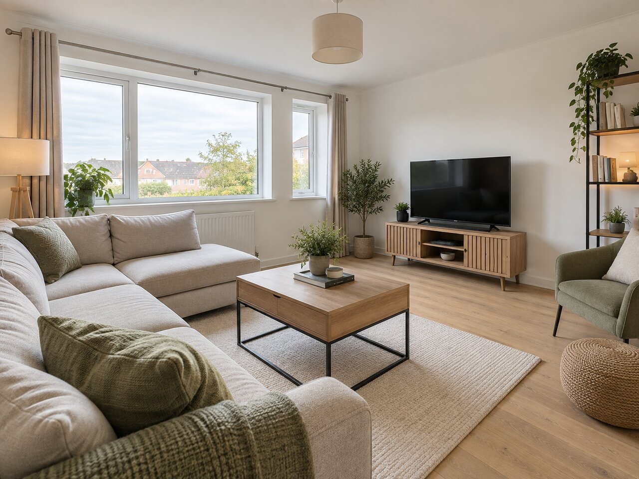 3 bed flat photo 2